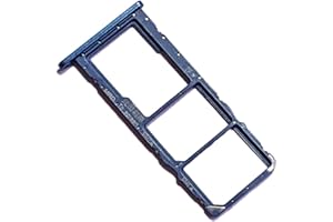 MAINHATTAN MOBILE Huawei Y6 2019 Dual SIM Kartenhalter und Micro-SD Card Fach, Original Ersatzteil, Blau