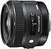 Price comparison product image Sigma 30mm f/1.4 DC HSM Fit Lens for Canon