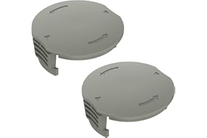 MUFUSHAN 2Pcs F016F05320 Replacement Spool Cover Compatible with For Bosch EasyGrassCut 23, EasyGrassCut 26, EasyGrassCut 18, 18-230, 18-260, 18-26