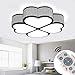 Produktbild MYHOO 72W Dimmbar Deckenleuchte Modern LED Deckenlampe Flur Badleuchte Wohnzimmer Lampe Schlafzimmer mit Fernbedienung [Energieklasse A++]