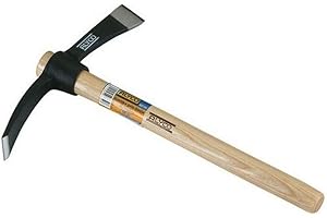 Alyco 198655-Pioche ergonomique manche en bois 650 gr