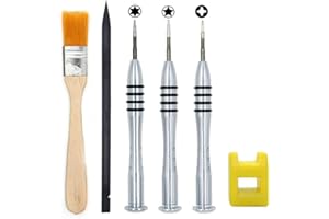 ABMRO Cacciavite a 5 punti a stella P5 da 1,2 mm per Apple MacBook Pro e strumento di riparazione dell’aria, display Retina, Mac, computer portatile, copertura inferiore, viti a stella