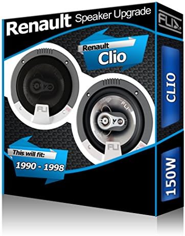 Renault Clio Rear Hatch speakers Fli 4" 10cm car speaker kit 150W
