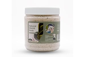 EASIHOLD Natural World Rock Plant Topper Stones - Beautiful Natural Stones | 2kg | 1-2mm Diameter | Home & Garden Plant Pots and Decorations (Blanco Fine)