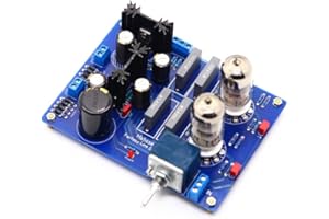 Q-BAIHE Scheda preamplificatore a tubo Fantasy Stereo con tubi 6N3
