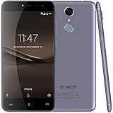 Cubot Note Plus (2017) Android 7.0 4G-LTE Dual Sim Smartphone ohne Vertrag, 5.2 Zoll IPS HD Touch-Display, 3GB Ram+32GB interner Speicher, Sony 16MP Hauptkamera / Samsung 16MP Frontkamera, Fingerprint Sensor Funktion, 2.5D gebogener Bildschirm, nutzbares GPS, Benachrichtigungs-LED, Lavendel-Blau
