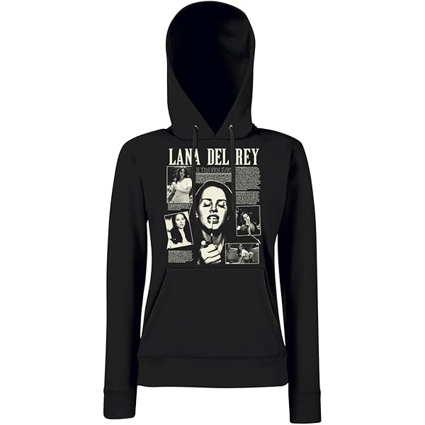 Felpa Con Cappuccio Vera Baddie - Unisex, Bianca O Nera, 50% Cotone 50% Poliestere, Tutte Le Taglie - Foto 9