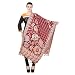 Komal Trading Beautiful, and Exclusive Women Designer SStole Comfortable and wwarm (Mehroon)Printed wWWoolen stylish Stole. RS.399.00