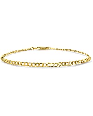 Carissima Damen Panzerkette 9k Gelbgold 2.1mm - Italienisch Inspirierte Goldkette