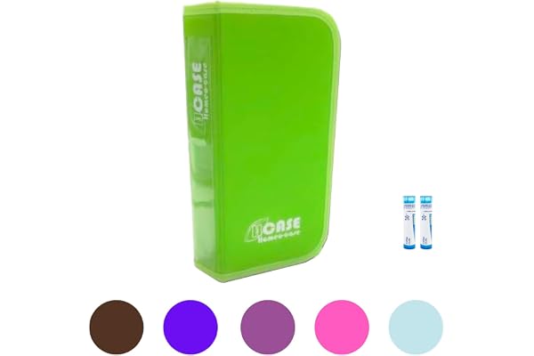 Homeo Case | Rangement Homeopathie avec 90 Espaces pour Boiron Tubes 4 Grammes | Trousse pour Homeopathie | Tubes Non Inclus | Couleur Vert | Fermé 30 x 15 cm | Ouvert 70 x 30 cm