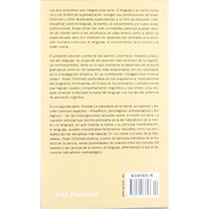 El lenguaje y la mente humana (Ariel Filosofía)