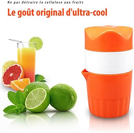 Portable Manual Juicer,Oummit Juice Extractor For Oranges And Lemon Mini Hand Juicer,Return To Origin and Enjoy the Pleasure of manual fruit press,Perfect for Kids.