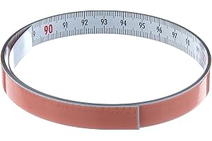 Richter Sk527Wsa/1M Måttband Självhäftande Skala Från Vänster Till Höger 1 m