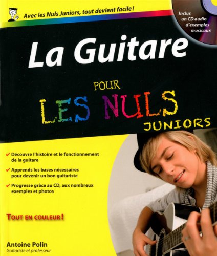 couverture de : La guitare pour les nuls juniors
