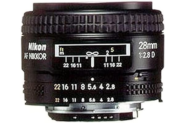 Nikon AF 28mm f/2.8 D Objectif grand angulaire standard