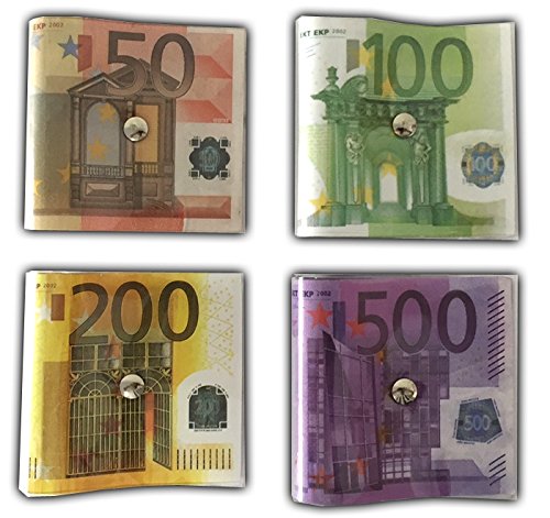 4er Set Design Türstopper Geldschein 50, 100, 200, 500 | Türkeil | Turpuffer