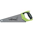 Draper Venom 350mm First Fix Double Ground Tool Box Saw |7tpi Hand Saw | 8ppi Wood Saw | 1mm Thick Carbon Steel Blade | Gardening Hand Tools | Ergonomic Handle | 82198
