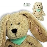 Grünspecht Wärme/Kirschkern Kuscheltier BESTICKT mit Namen, Wärmekissen-Hase für Baby & Kinder, Wärme-Knuddel, Kirschkernkissen, Beige, Ostern Grünspecht Wärme/Kirschkern Kuscheltier BESTICKT mit Namen, Wärmekissen-Hase für Baby & Kinder, Wärme-Knuddel, Kirschkernkissen, Beige, Ostern