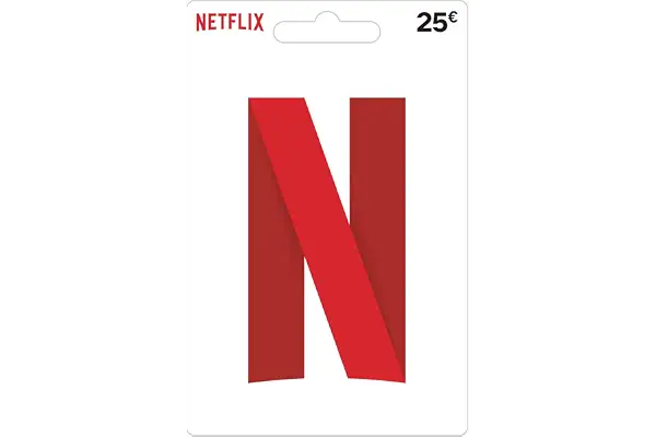 Netflix Tarjeta Regalo 25 EUR | Digital Code 25 EUR | Código para PC y Mac