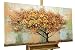 Produktbild KunstLoft® Acryl Gemälde 'No Man's Land' 120x60cm | original handgemalte Leinwand Bilder XXL | Herbstbaum Baum Herbst Braun | Wandbild Acrylbild Moderne Kunst einteilig mit Rahmen