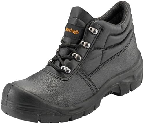 WorktoughWorkTough 105SM11 Size 11 Leather Chukka Boots - Black