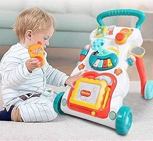 Lucario Early Learning Toy for Boys and Girls Walk Along The Music Walker, Baby Walker with Activities, Music and Sound, Toys 1-5 Year Old for Kids Preschool Education