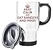 Produktbild Rot Keep Calm and Eat Cockring Bangers & Mash weiß Travel Tasse
