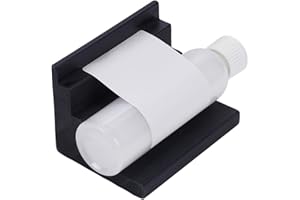 FINGERINSPIRE Bottle Labeling Machine 101x70x75mm Black Bottles Label Makers Pine Wood Bottle Labeler Wooden Labeling Wizard Tools Labels Stickers Applicator Tool for Bottles Jars Essential Oils