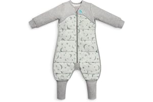 Love To Dream Sleep Suit Warm with Legs, 12-24 months, Olive, 2.5 Tog for Cool Temperatures (16-20°C), Long Sleeve Wearable Blanket & Quilt, Machine Washable Cotton, 2 Zip for Easy Nappy Change