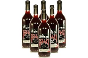 NATURPRODUKTE-MV 6 Flaschen Wikingerblut á 0,75l (6% vol.) Honigwein Honig Met