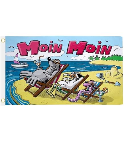 Bandiera bandiera Moin Moin Foca 150 x 90 cm Bandiera bandiera Moin Moin Foca 150 x 90 cm