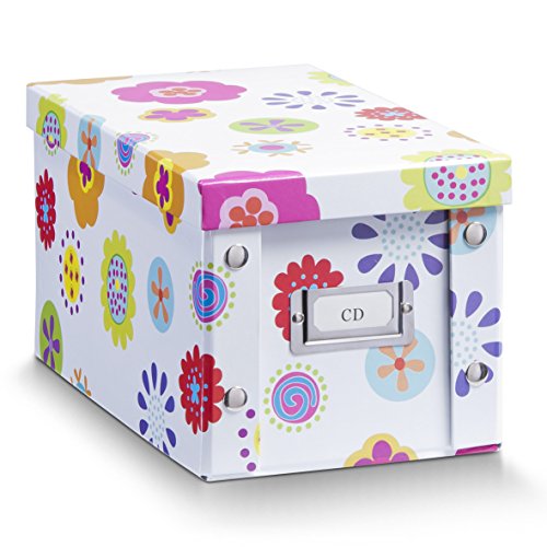 Zeller 17850 CD-Box "Kids", Pappe 16.5 x 28 x 15 cm