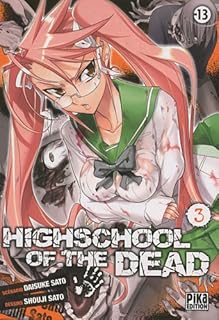 jaquette livre High school of the dead Vol.3