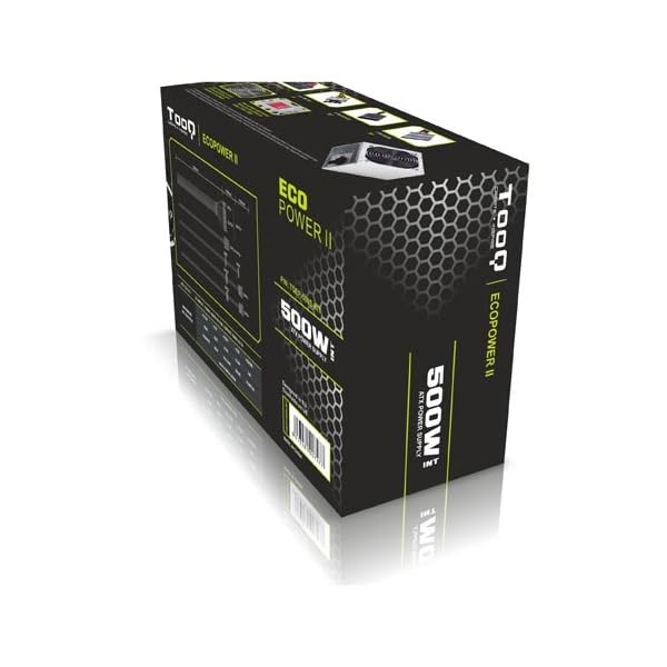 TooQ TQEP-500S-INT - Fuente de Alimentacion Ecopower II ATX 500W (110/240 V) - Image 4