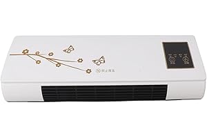 PSSOPP Climatizzatore, Condizionatore da Parete Portatile con Riscaldamento Rapido Ed Efficiente con Tecnologia Ceramica PTC, Basso Livello di Rumore, Funzionamento Semplice, Design