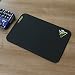 Produktbild RantoPad H1 X Reinigungstuch Gaming Maus Pad, gefrosteter Oberfläche, Flechtwerk Boden, schwarz, schwarz, m