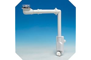 LIRA SPA A.8274.04 SIFÓN DE Lavabo con DESAGÜE, Bianco