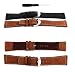 Produktbild OKCS® Premium Apple Watch 42 mm Basic / Sport / Edition ECHT Leder Armband Erstatzband Luxus Uhrenband Strap - in Braun