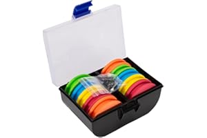 SouiWuzi Rig Winders Fishing Winding Board Rig Winder Case Line Accessories for Sea Fishing Match 10PCS,Fish Wire Winder,Fishing Gear