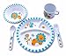 Culina Kids® Plate and Bowl Melamine Dinnerware- Lion. Set of 5