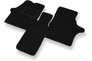 Mossa Alfombrillas adecuadas para Mercedes-Benz Vito W638 (1996-2003) - alfombras para Coche - Color Negro