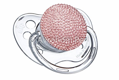 Crystal Dream Sparkly Pink Pacifier (PGP-A-NB)