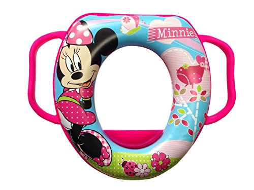 Disney Minnie Mouse Toddler Child Soft Padded Toilet Training Seat - Pink