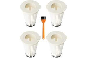 KEEPOW 4 Ersatzteile Filter für Einhell TE-SV 18 Li Akku Staubsauger, Waschbarer Filter für Einhell Cordless Handstaubsauger, mit 1 Kleine Bürste