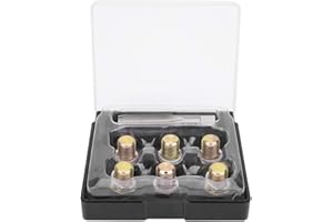 YUUGA Bouchon, M13 x 1.25MM Bouchon de vidange d'huile Kit de réparation de filetage de robinet Vis de carter d'huile Outil de rechapage