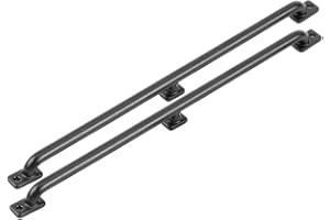 NAROOTE Pasamanos de Metal, RC Crawler RC Car Crawler Car Shell Handrail, RC Crawler Accesorio para 1/10 Escala RC Crawler Car RC Scale Crawler RC Body Accessories(135cm)