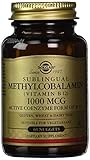 Solgar, Sublingual Methylcobalamin (Vitamin B12), 1000 mcg, 60 Nuggets