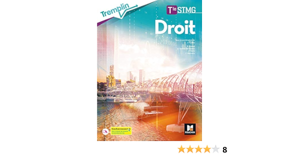 Amazon Fr Tremplin Droit Tle Stmg Ed 2020 Livre Eleve Diry Jean Charles Arnaud Gregoire Barthel Deslandes Stephanie Favre Pamela Mansano Frederic Livres