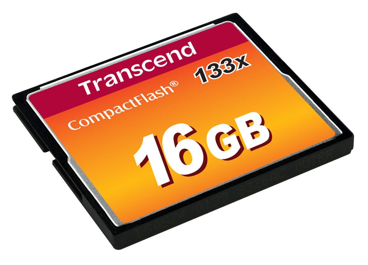 Transcend 16GB 133x Ultra Speed Compact Flash Card (TS16GCF133)