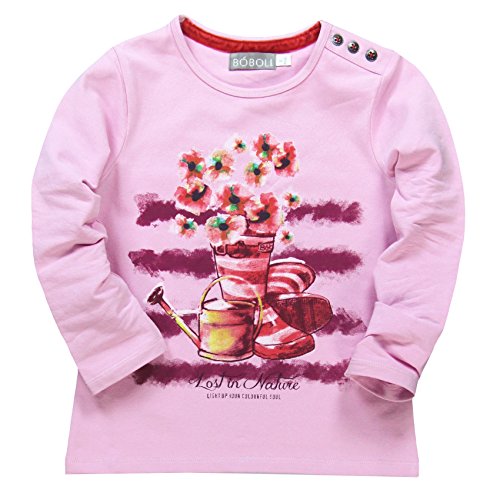 boboli Baby-Boys Camiseta Punto Elástico Shirt, mallow, size 10 years
